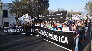 Cuarta marcha federal. Contó con el apoyo de múltiples sectores.