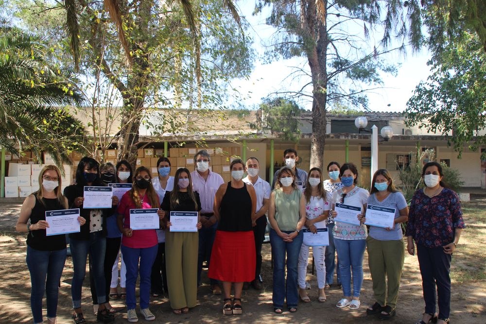 Reconocimiento. A más de 40 operadores voluntarios.&nbsp;