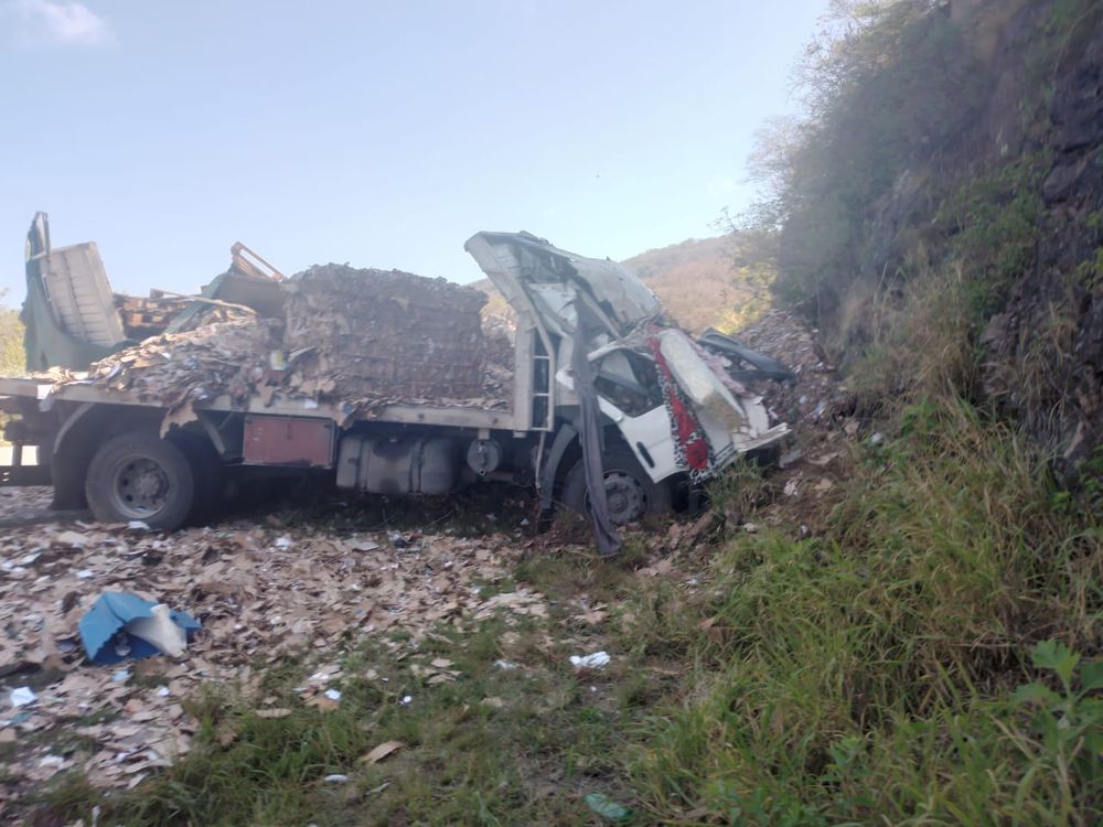 Accidente en la Cuesta del Totoral