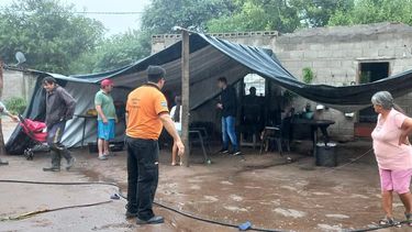 Damnificados. Varias familias de Monte Redondo, El Abra, Bañado de Ovanta y otras localidades, afectadas.
