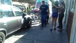 Chocaron dos camionetas en el puente de El Portezuelo