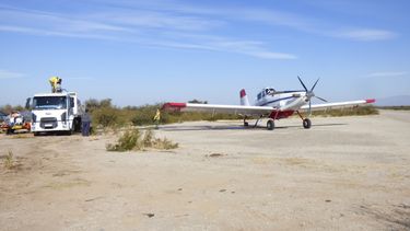 arduo trabajo en la zona del incendio en andalgala