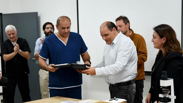 entregaron equipamiento al servicio de oftalmologia de sanidad municipal