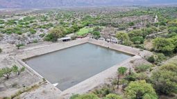 Jalil recorrió obras de infraestructura hídrica en Santa María