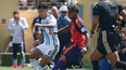 argentina y espana igualan sin goles al termino de la primera etapa