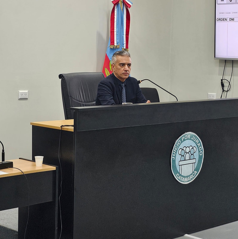 Juez Director. Mauricio Navarro Foressi