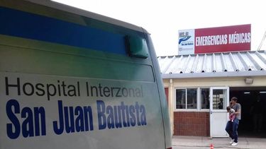 Un motociclista fue trasladado en grave estado al Hospital