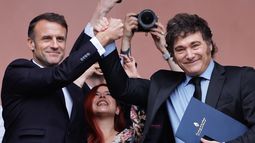 Respaldo de Macron a la Argentina