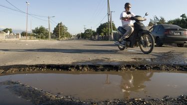 El caos de circulación en Valle Viejo