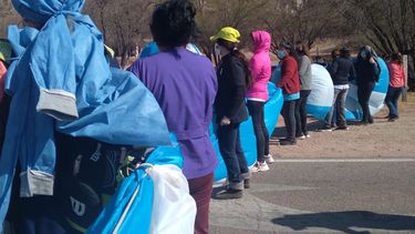 Trabajadores de Salud cortaron ruta en Tinogasta