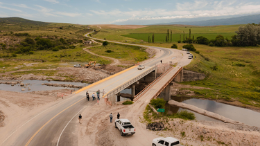el puente de singuil sera inaugurado en enero
