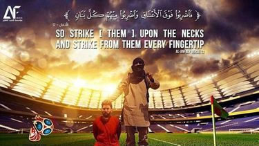 la terrorifica amenaza del isis, con messi y ronaldo como protagonistas