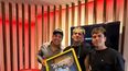 orgullo: valentin vargas recibio su primer disco de platino orgullo: valentin vargas recibio su primer disco de platino