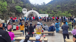 Hasta ahora, más de 285 mil peregrinos llegaron al Valle Central