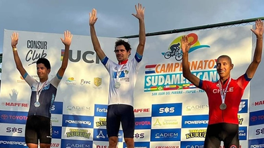 El biker de Santa María fue segundo en la categoría Élite.
