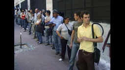Fuerte aumento del desempleo en el último año