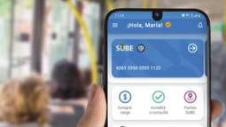 Tarjeta SUBE: lanzaron la app que permite cargar saldo desde el celular