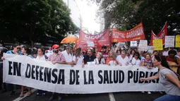 El Gobierno nacional negó un ajuste en Salud y cuestionó la marcha de sindicatos: Tiene un tinte político El Gobierno nacional negó un ajuste en Salud y cuestionó la marcha de sindicatos: Tiene un tinte político