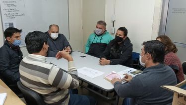 reunion de trabajo con directivos y docentes de la agrotecnica de nueva coneta