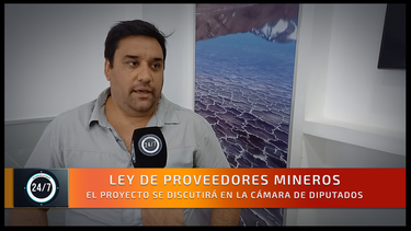 Ley de Proveedores Mineros en Diputados