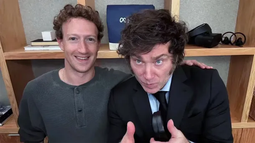 Javier Milei le ofreció a Mark Zuckerberg un país sin regulaciones para el desarrollo de IA