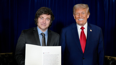 el regalo de trump a milei que hizo estallar las redes