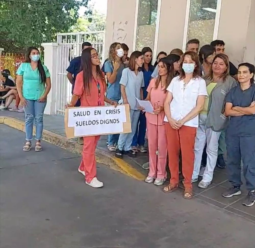 Reclamo de pediatras.&nbsp;