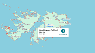 Repercusión en redes por la denominación de las Islas Malvinas en Google Maps