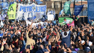 Respaldo. El PJ y partidos socios apoyan el paro de la CGT.&nbsp;