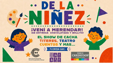 cacha prepara una tarde de juegos y espectaculos para celebrar el dia de la ninez