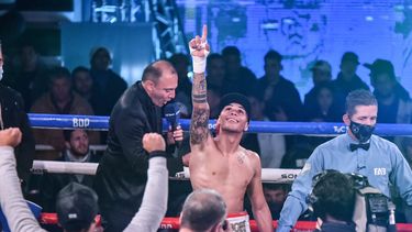 sanson rosa gano por puntos y es el nuevo campeon argentino de los welters