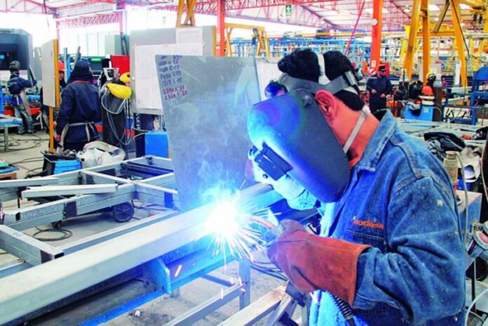 La actividad industrial creció en mayo.