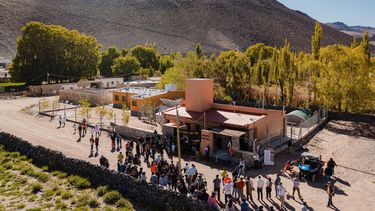 Inauguran jardín en Antofalla