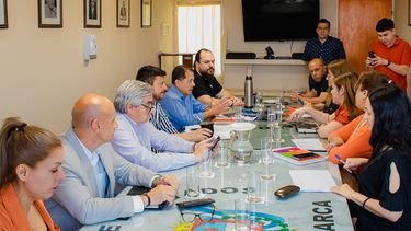 diputados recibio a representantes de aguas de catamarca sapem y del ministerio de agua