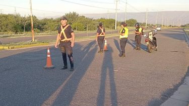 operativo de seguridad en la capital