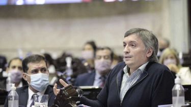 maximo kirchner renuncio a la presidencia del bloque del frente de todos