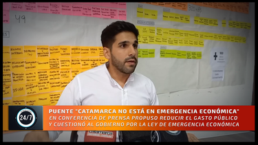 Puente Catamarca no está en Emergencia Económica