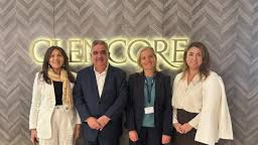 Jalil, con Glencore