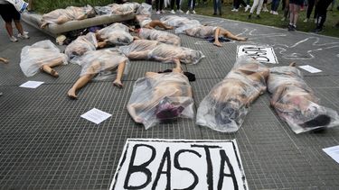 Tristeza. El 60 por ciento de las víctimas fueron asesinadas en su casa.
