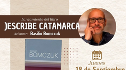 Basilio Bomczuk presenta Describe Catamarca, un libro que invita a repensar la ciudad