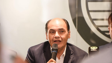 Intendente. Gustavo Saadi.&nbsp;