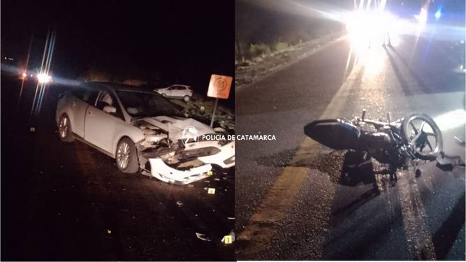 Desastre. Pedrozo (47) impactó contra un ford focus blanco.&nbsp;