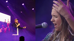 Carafea y Belén Parma fueron los artistas destacados del Poncho 2025