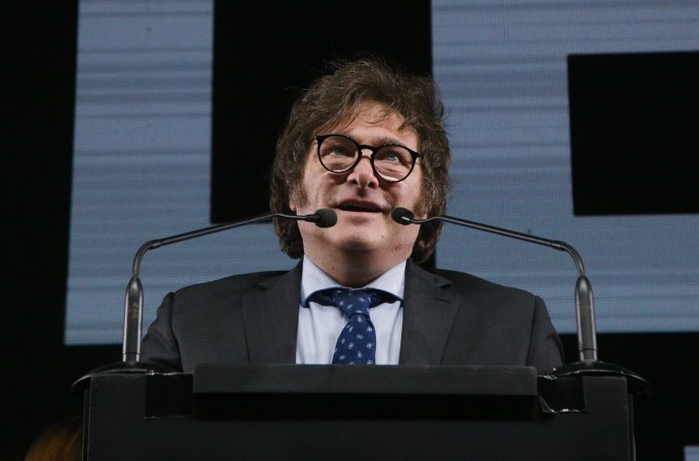 Javier Milei tras las PASO.&nbsp;
