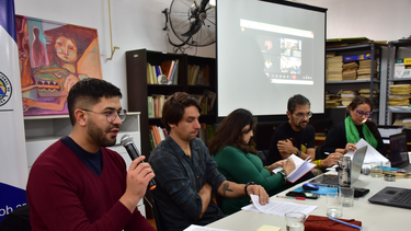 se llevo a cabo el conversatorio derechos humanos, memorias y re-existencias