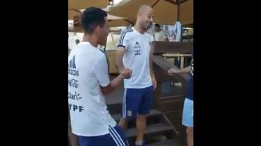 la ironia de mascherano: ?me cagaste a trompadas?