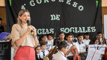 Centurión participó junto a cientos de estudiantes del IV Congreso de Ciencias Sociales