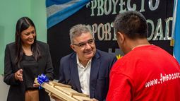 Jalil puso en marcha el programa Oportunidades en el Servicio Penitenciario