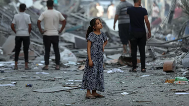 triste realidad: cada una hora muere un nino en gaza