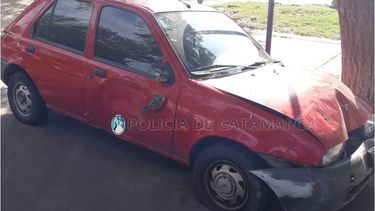 Ebrios chocaron una terminal de gas por lo que se debió evacuar a cinco familias